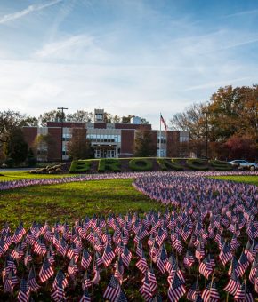 Rider University garden