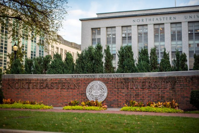 Northeastern University BOSTON hall