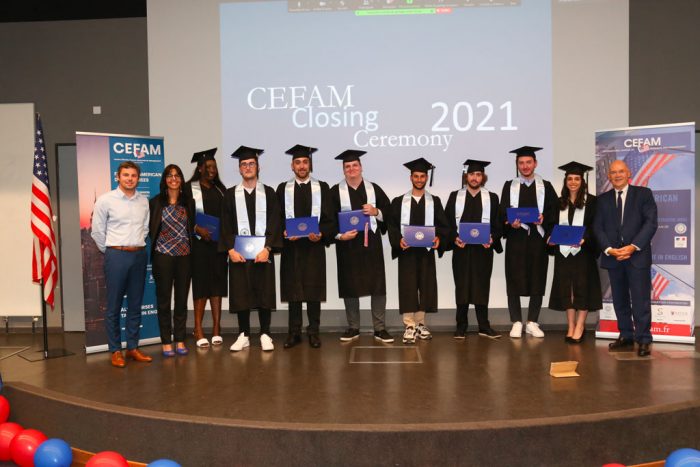 graduation remise des diplômes cefam 2021