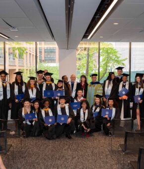 Pace university New York graduation 2022 group